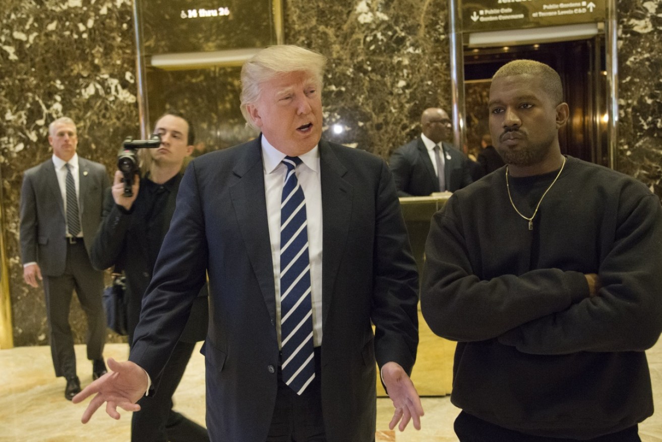 An ardent supporter of President Trump, Kanye West fancies his chances of replacing him in the White House.