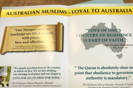 Muslims letter-drop Hobart to counter One Nation, Reclaim Australia