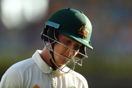 Struggling Nic Maddinson survives cut for Boxing Day Test