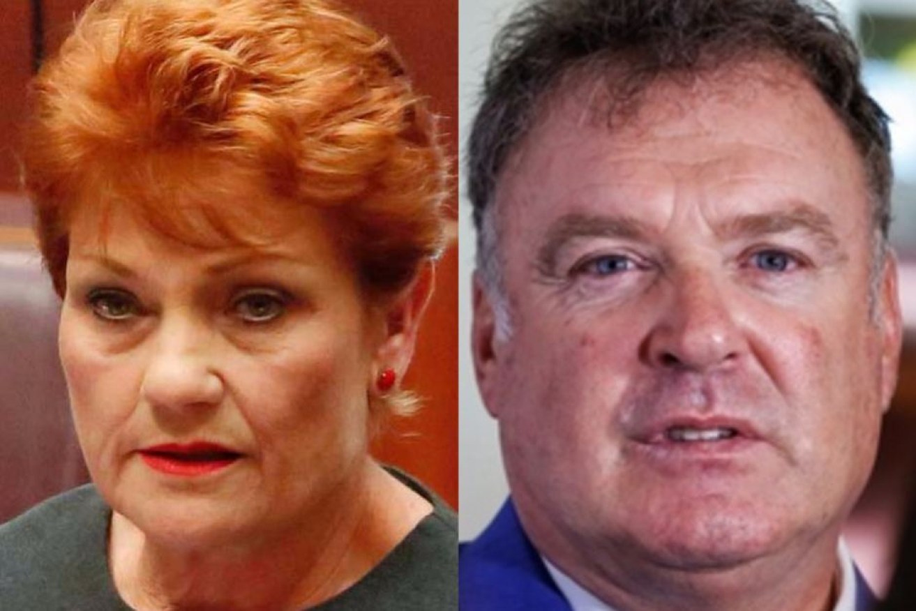 Pauline Hanson revealed the relationship with Rod Culleton was close to breaking.