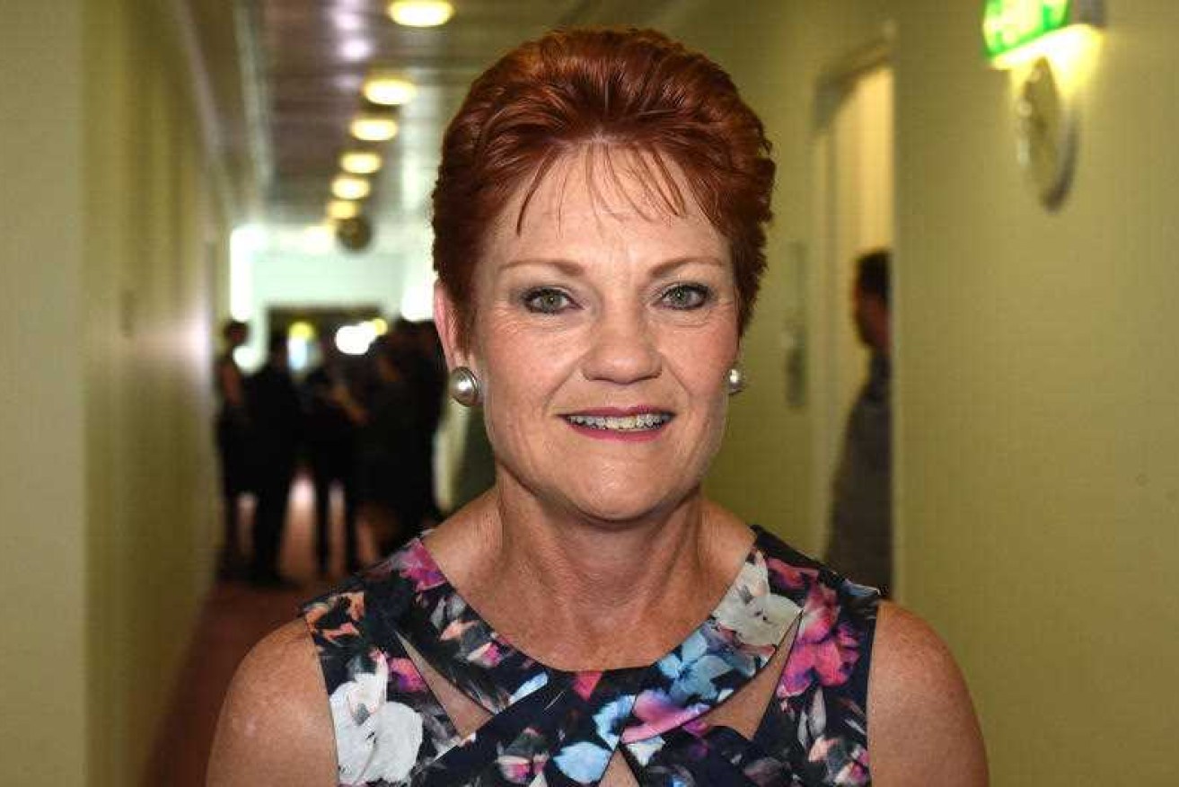 One Nation leader Pauline Hanson rose to prominence in 1996 for saying Australia could be 'swamped by Asians'. 
