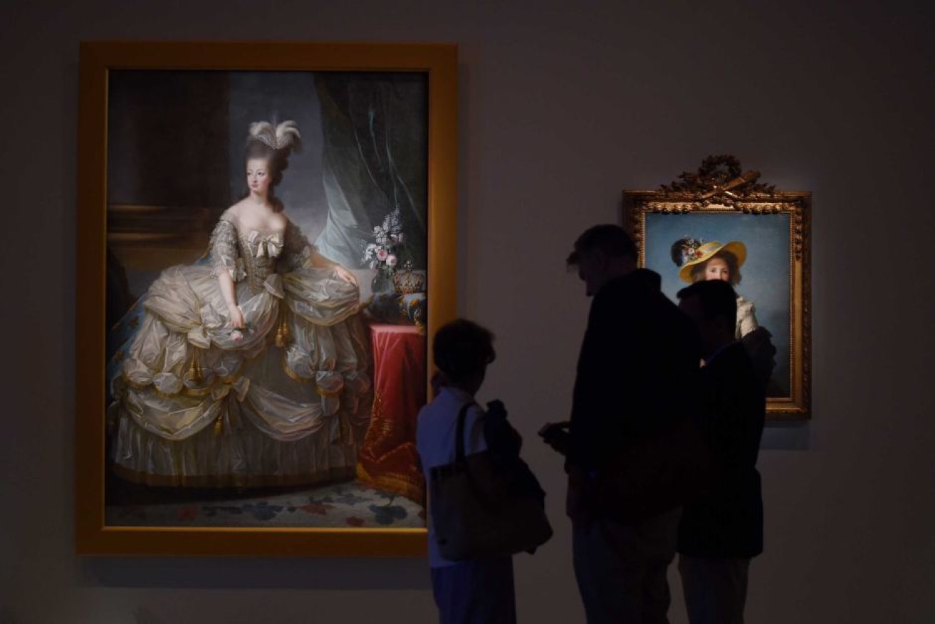 Visitors will be able to see a portrait of Queen Marie-Antoinette from 1783.