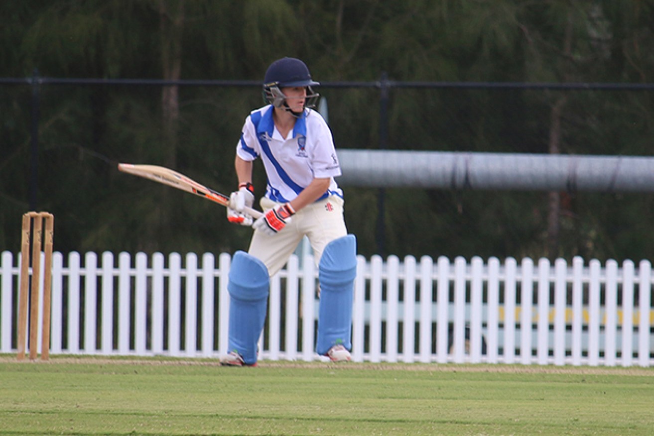 Austin Waugh's resemblance to his father, Steve Waugh, is uncanny, says Cricket Australia pathways manager.