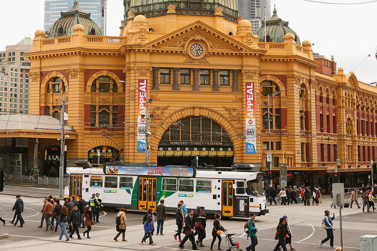 Melbourne's iconic Flinders Street Station would vanish in a super-heated shock wave, as would all but one of the city's hospitals.