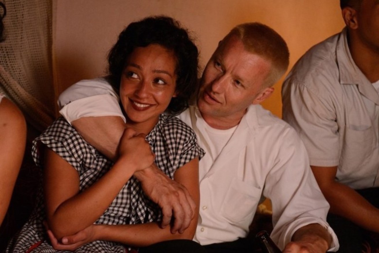 Ruth Negga and Joel Edgerton in Loving, set to be released in March 2017. 