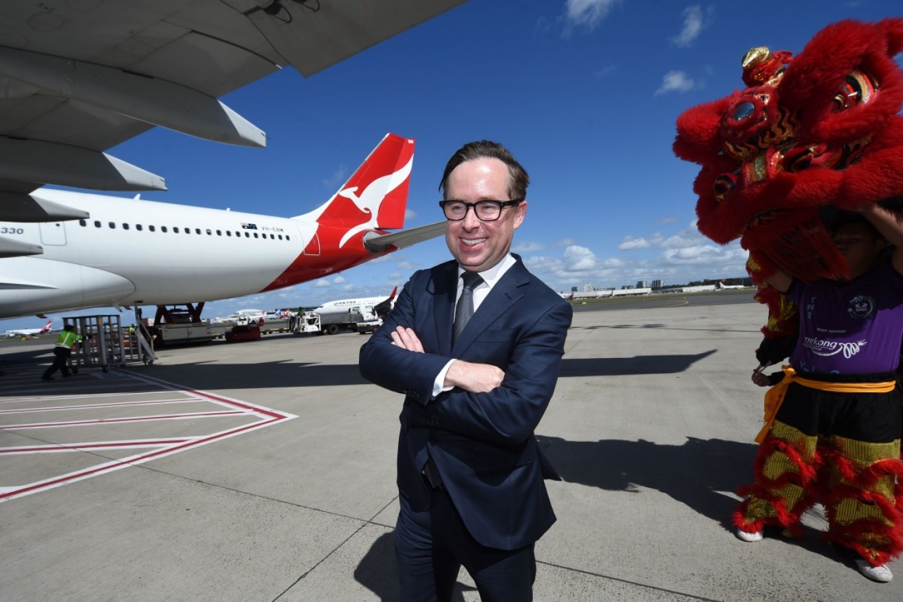 Qantas' big losses in 2014-15 meant it didn't have to give the government anything.