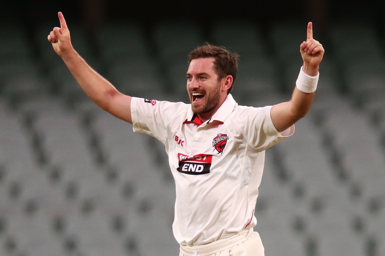 Chadd Sayers is in great form for South Australia.