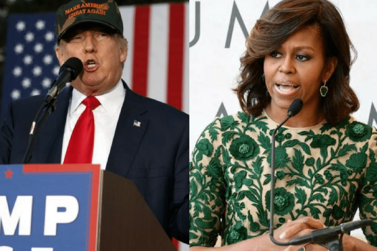 Michelle Obama has written about her anger and her fears that Donald Trump might have goaded an unstable killer to murder her family.