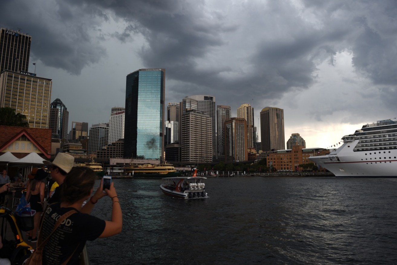 Storms ravaged Australian capital cities throughout the year, but also caught the attention of tourists.  