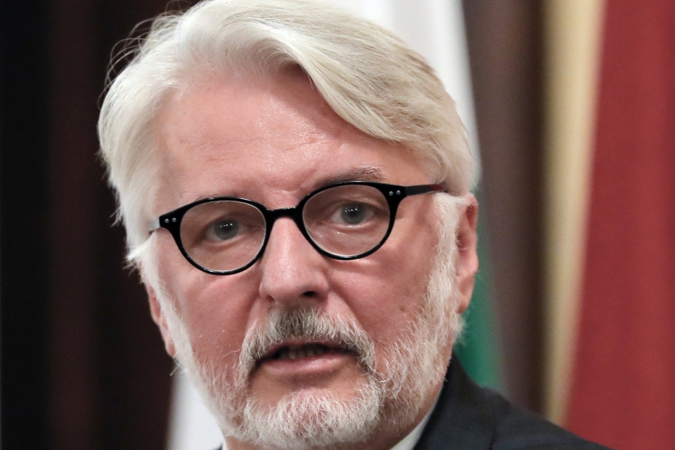 Poland’s foreign minister Witold Waszczykowski has become the subject of online derision after inventing a new nation.