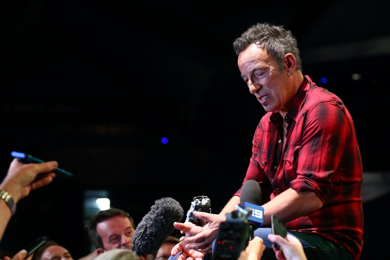 Two Victorian MPs were reportedly chauffeured to Bruce Springsteen's regional concert in ministerial cars.
