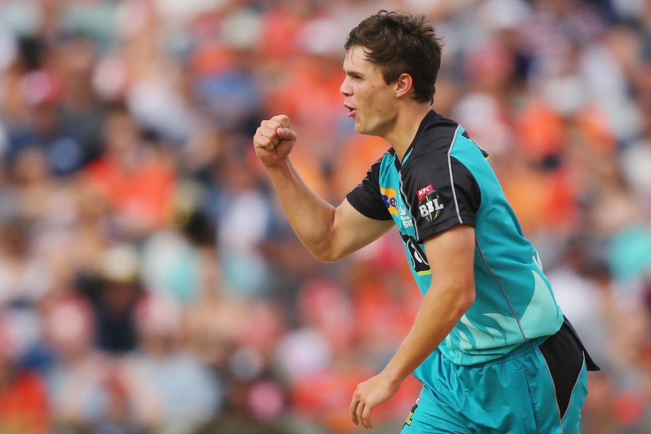 Mitchell Swepson continued a whirlwind week with a Player of the Match performance against the Melbourne Stars.