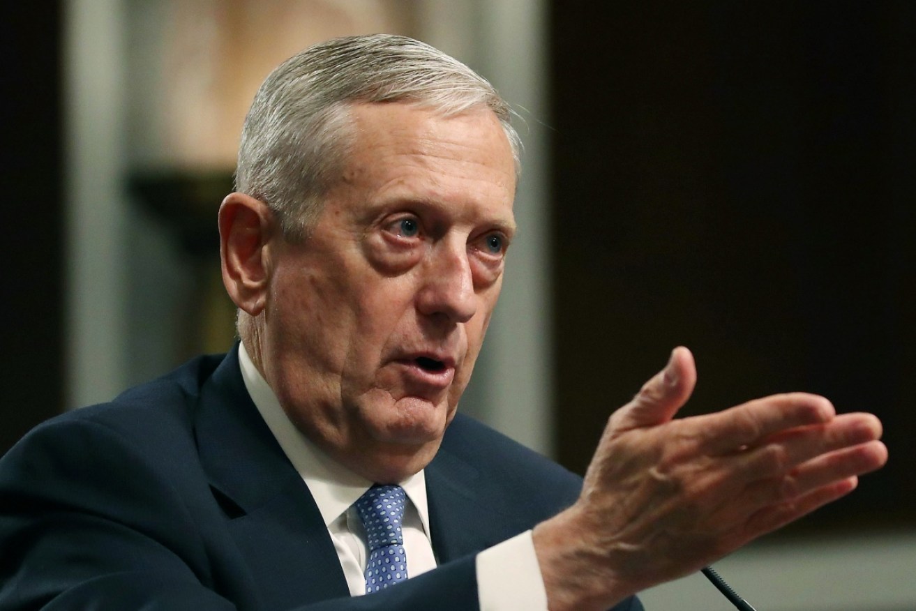 Defence Secretary nominee James Mattis warned of the threat Russia poses to a US-led world order. 