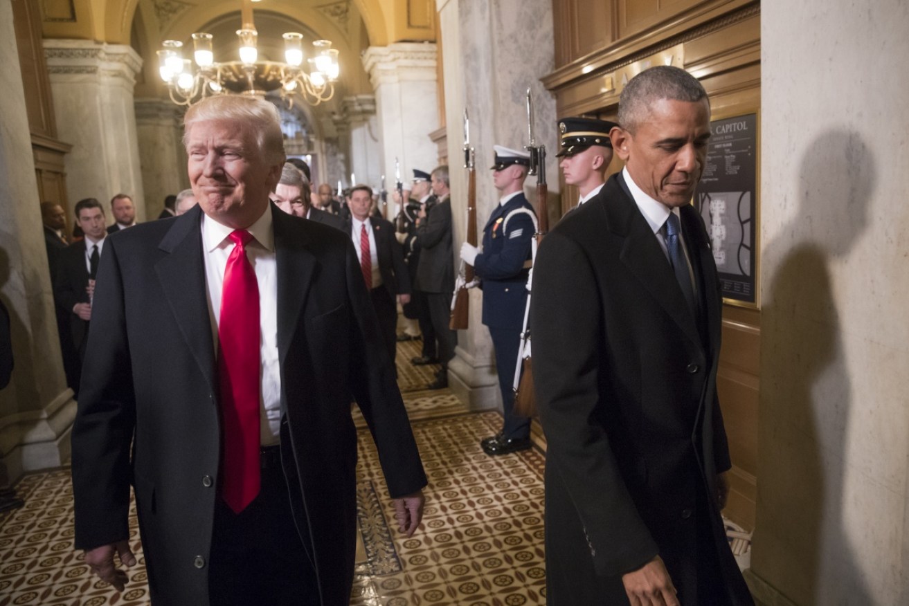 President Trump has described his predecessor, Barack Obama, as ''a bad (or sick) guy''.