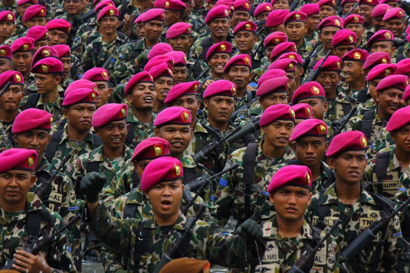 Indonesia's military chief believes the Australian military is using joint training courses to "recruit" its top soldiers.