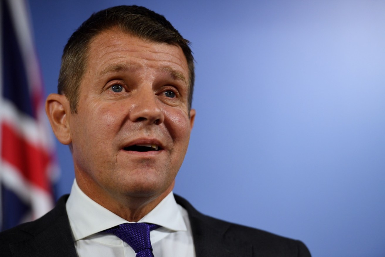 Mike Baird has backed Daniel Andrews in a long Facebook post. 