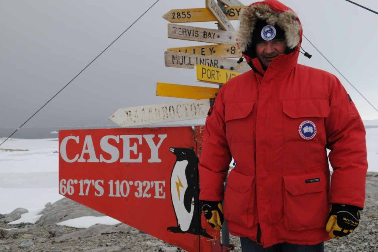 Paul Ross is the station leader of the Casey Research Station.