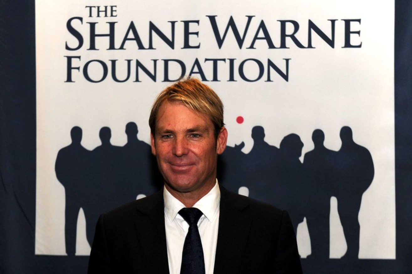 Shane Warne said the finding proved the charity did nothing wrong.