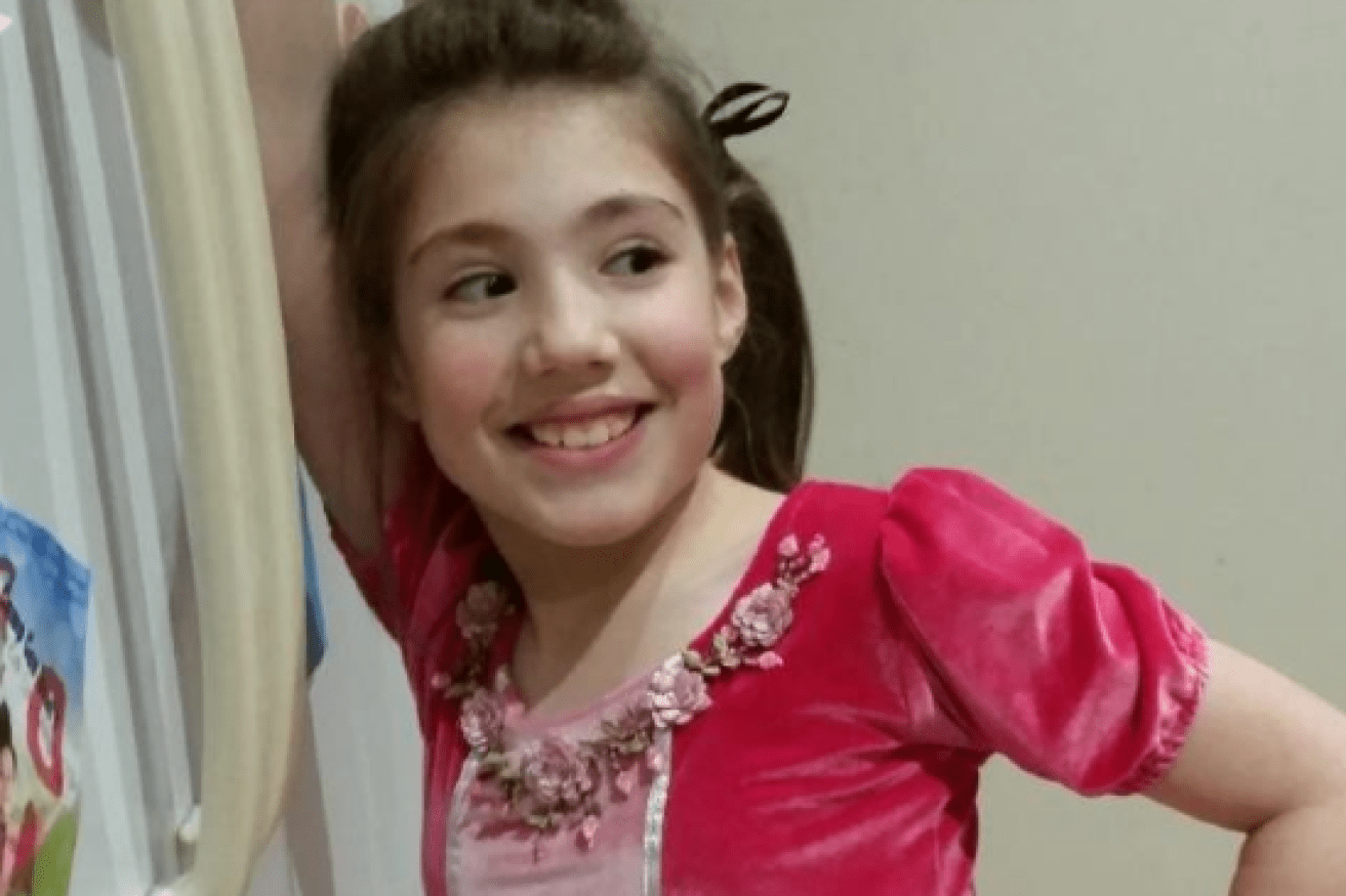 Thalia Hakin, 10, was laid to rest on Wednesday afternoon. 