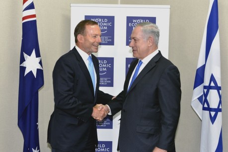Cut aid to Palestine and move embassy to Jerusalem, Tony Abbott suggests