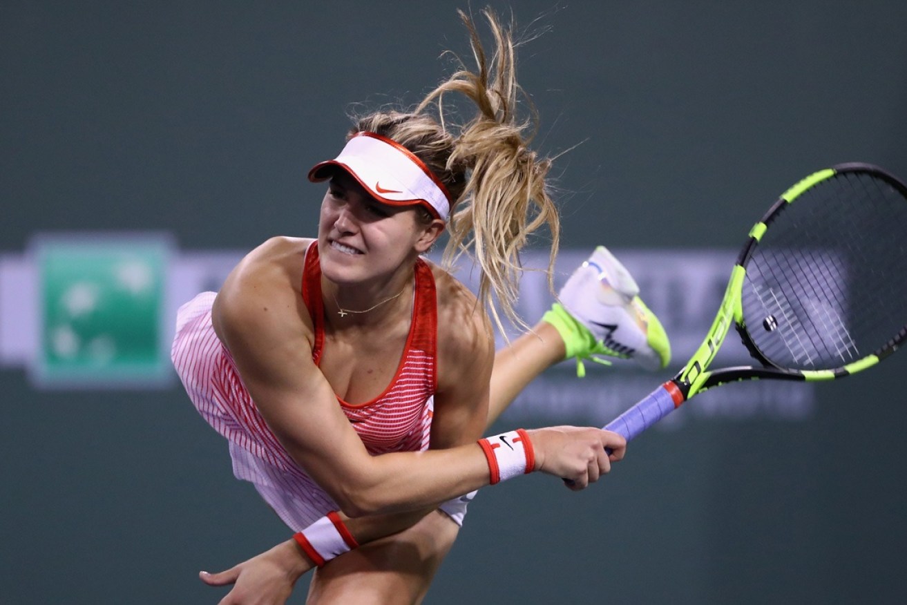 Eugenie Bouchard will be out to win her first grand slam in Melbourne.