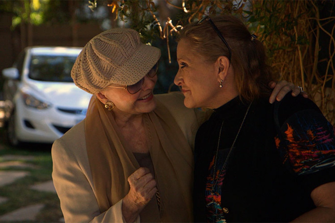 <i>Bright Lights</i> goes inside Debbie Reynolds (left) and Carrie Fisher's close bond. 