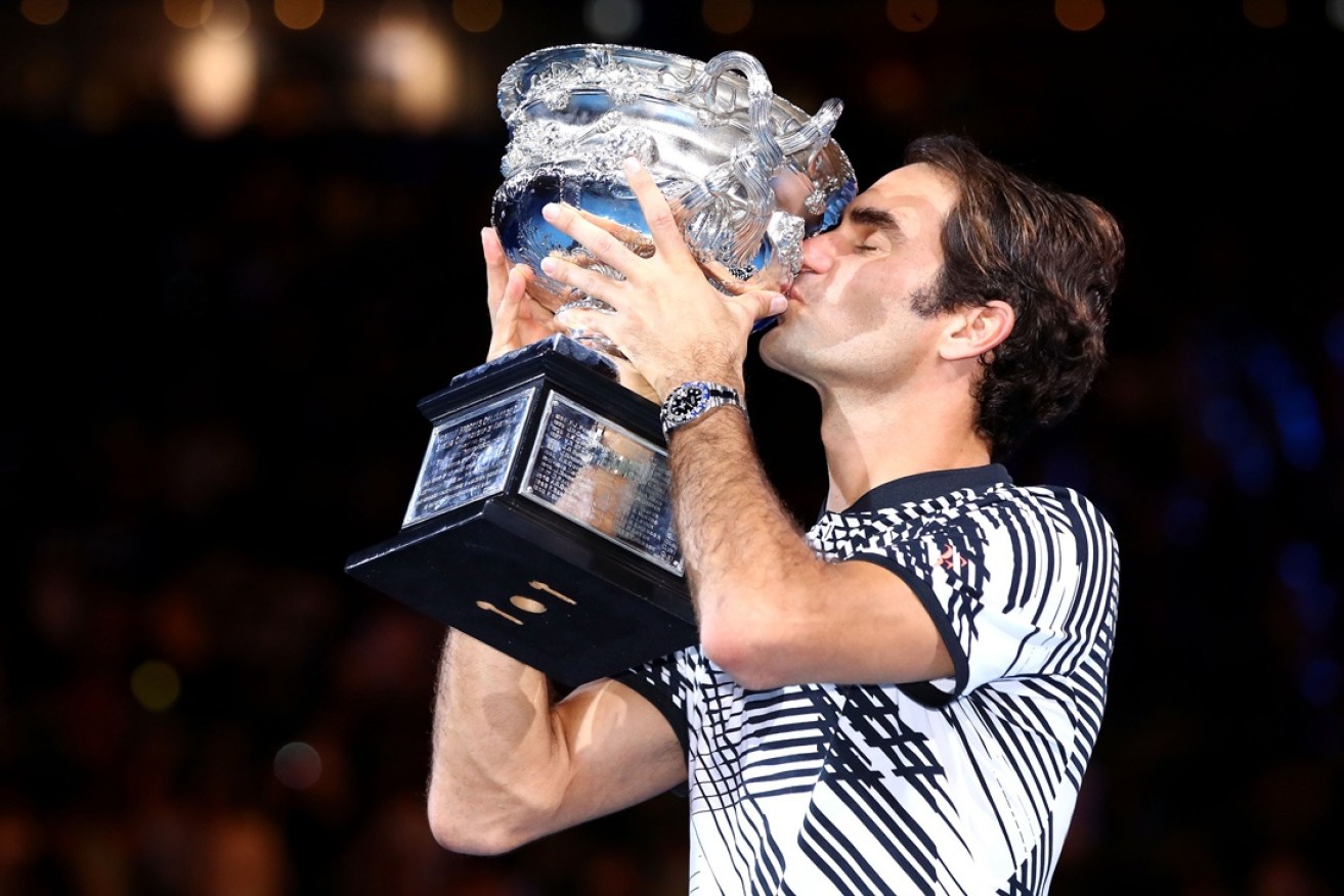 Federer is the oldest man to win a grand slam since 1972.