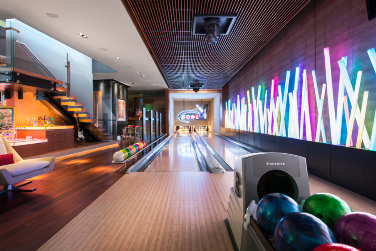 A ten-pin bowling alley in your own house? No problem.