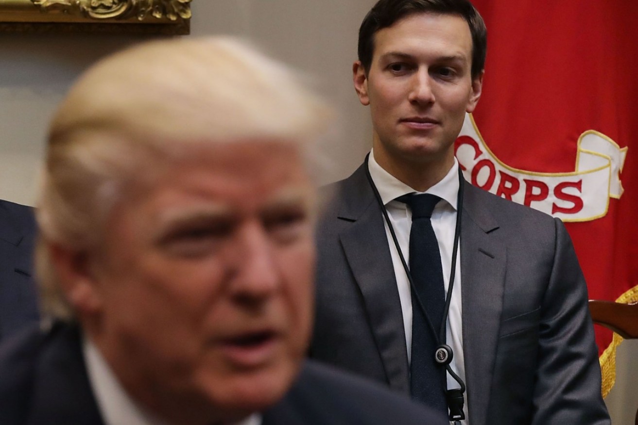 Jared Kushner is now a senior adviser in his father-in-law's administration.
