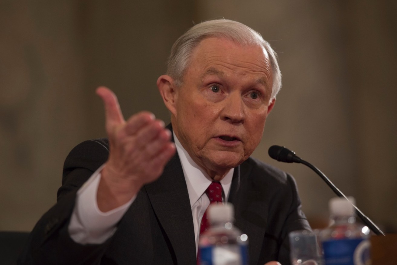 Mr Sessions denied at his confirmation that any contact took place during the campaign.