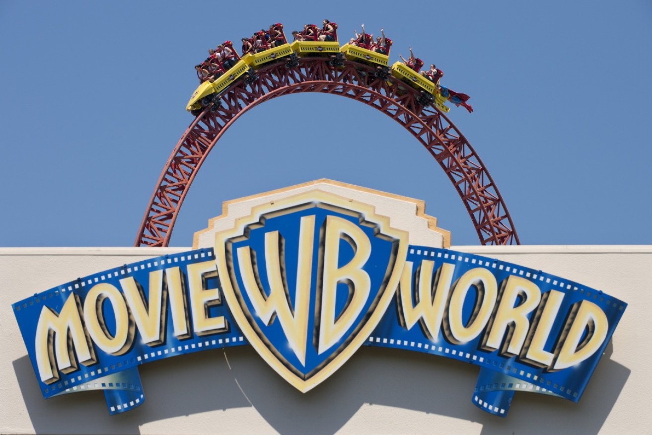Movie World said the fault occurred when a passenger took off an item of clothing, which then became jammed in the mechanism.