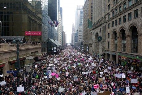 Why I marched against Donald Trump