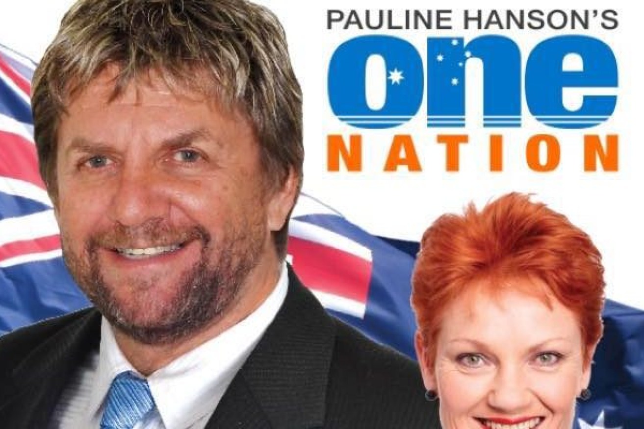 Axed One Nation candidate Peter Rogers has accused  party leader, Pauline Hanson, of being a puppet to her chief of staff, James Ashby.