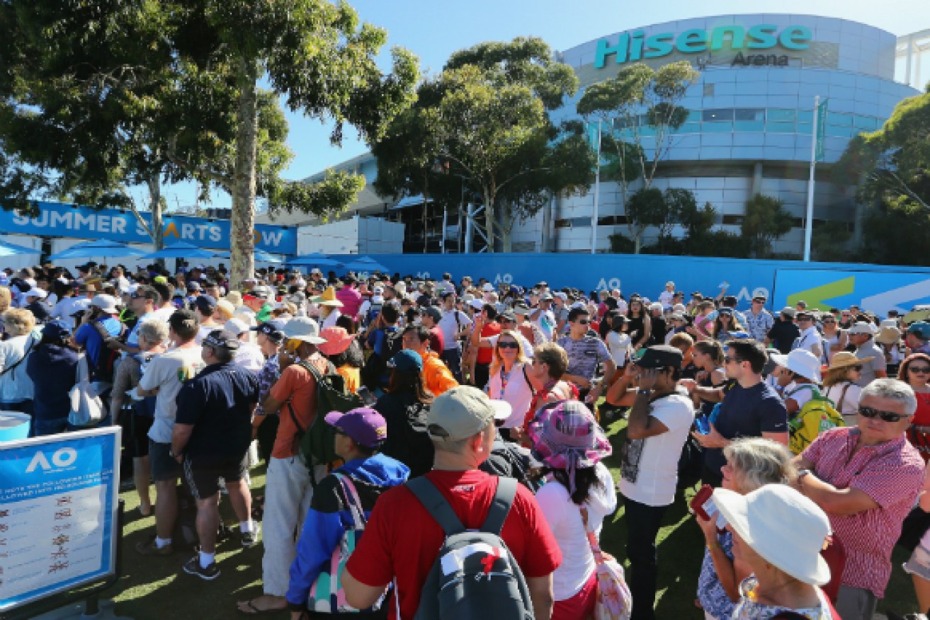 Crowds at next week's Australian Open will be capped at 50 per cent because of COVID-19.