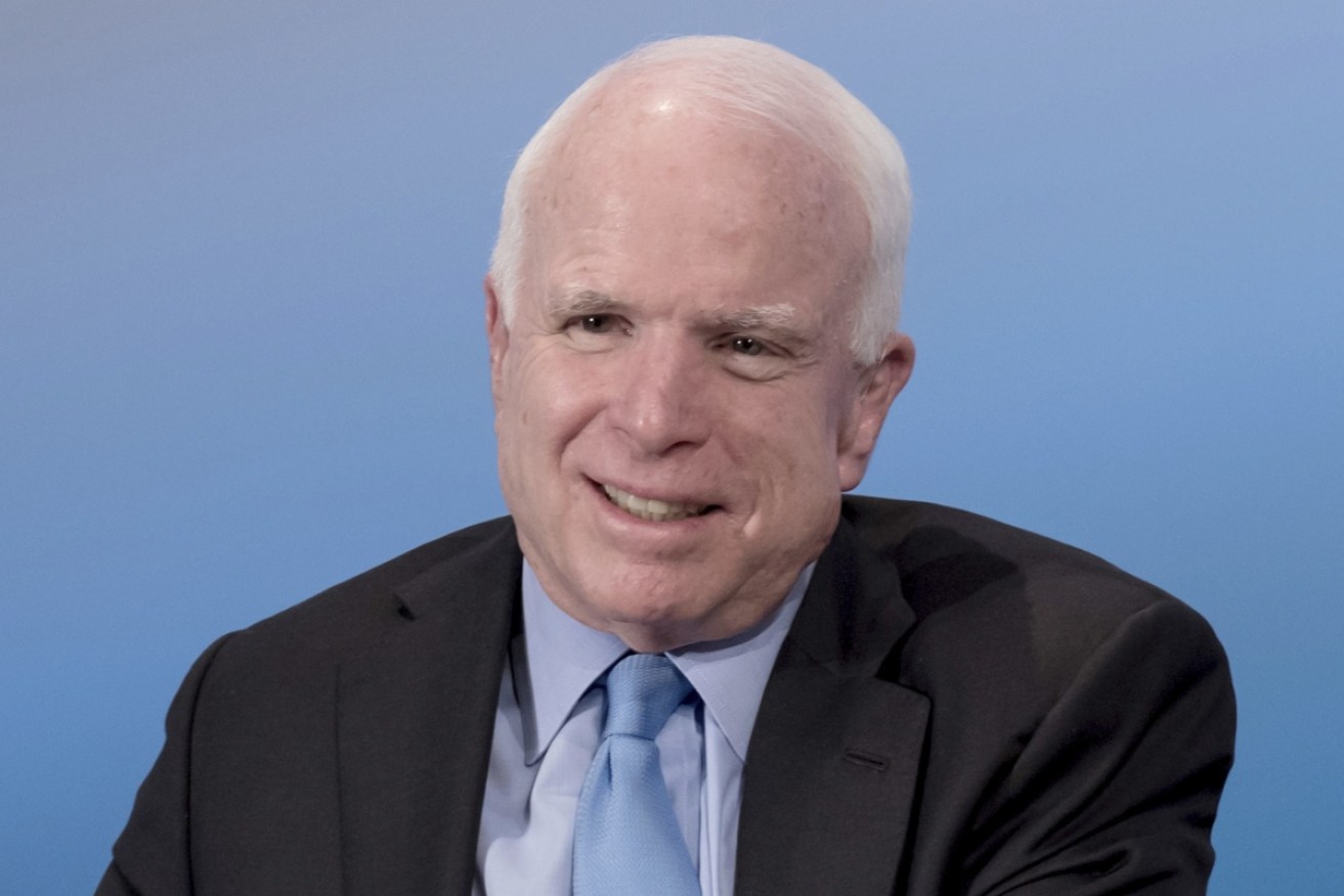 Republican senator John McCain defended the media's role while at a security conference in Germany. 