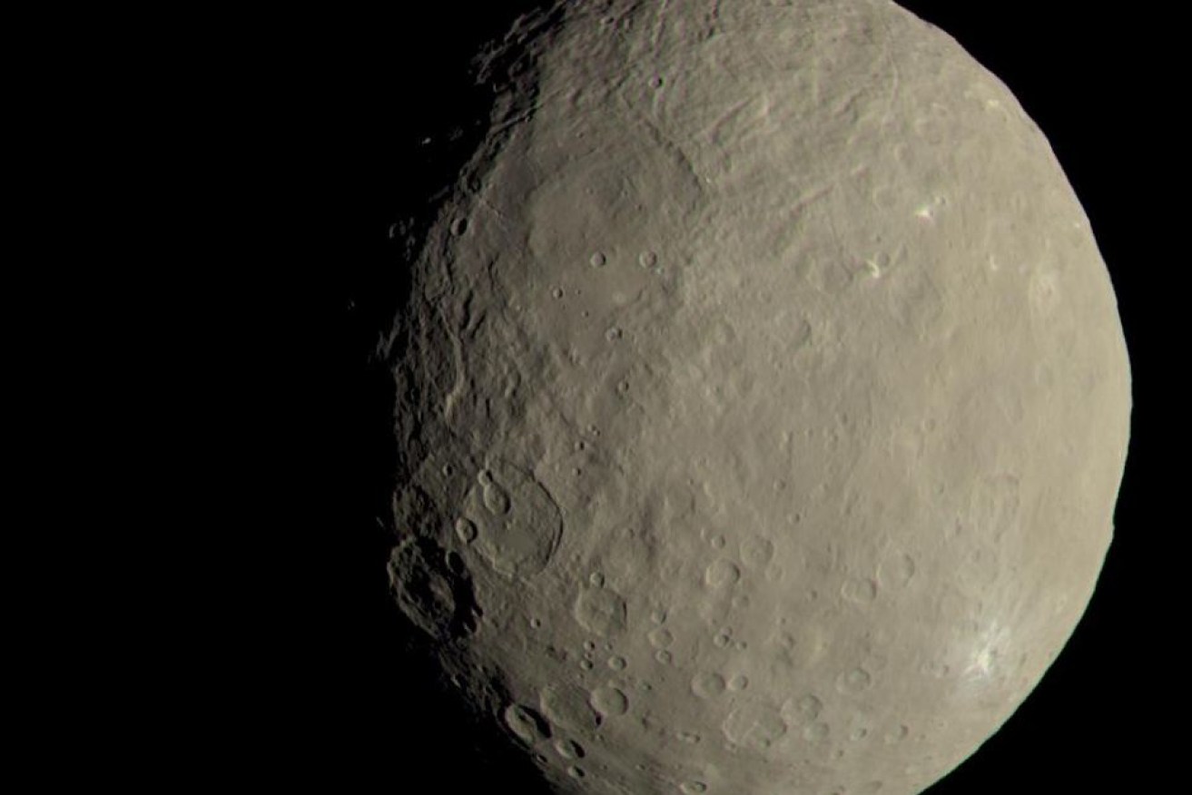Scientists have found signatures of organic material at two locations on Ceres.