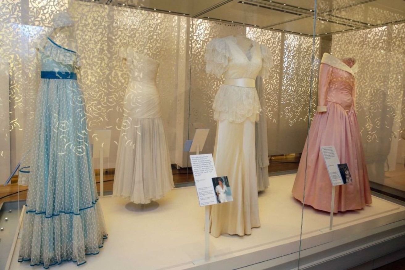 Twenty-five of Princess Diana's dresses will be on display at Kensington Palace for the rest of the year.