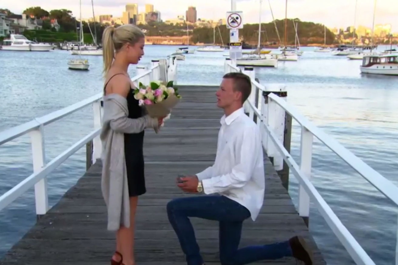 Brad, 20, proposes to Courtney, 18, setting off a disastrous sequence of events.