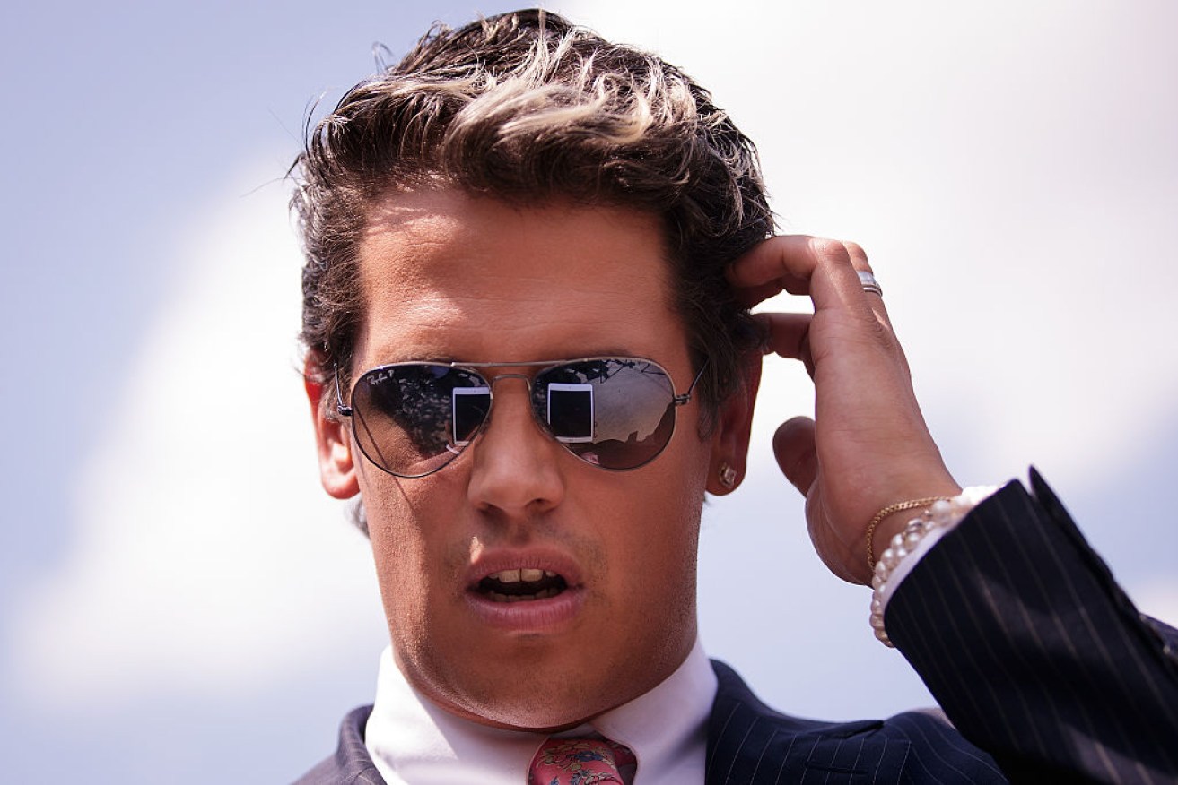 Milo Yiannopoulos, a conservative columnist and internet personality.