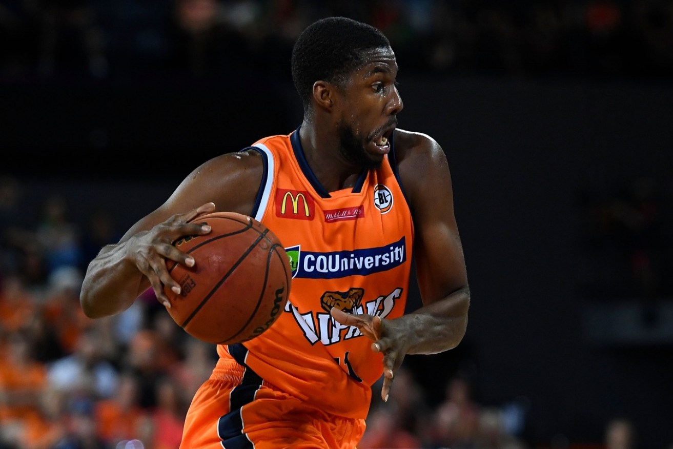 Tony Mitchell was called for four fouls in 21 minutes in the NBL semi-final.