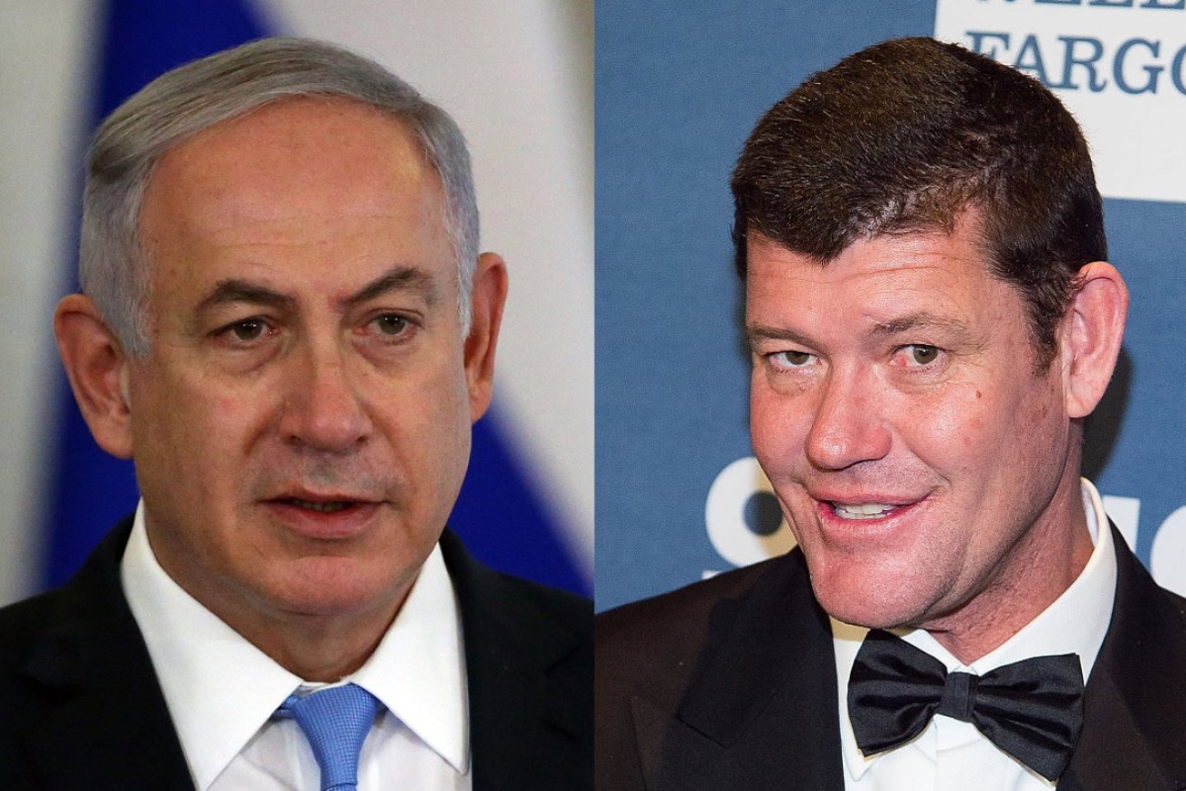 Packer has been accused of giving lavish gifts to PM Netanyahu and his family.