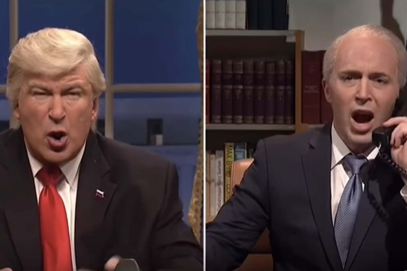 "Australia sucks. Your reef is failing ..." SNL pokes fun at the President's phone call with Malcolm Turnbull. 