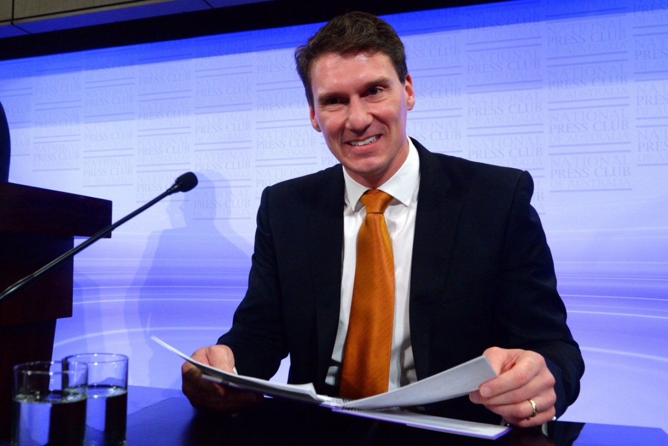 Cory Bernardi says he is open to the idea of rejoining the Liberals.