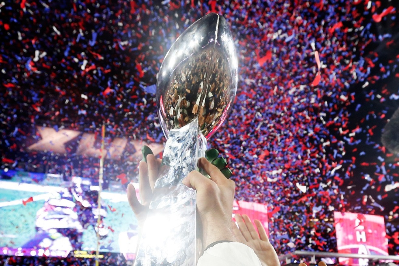 What both teams are playing for: the Vince Lombardi trophy.