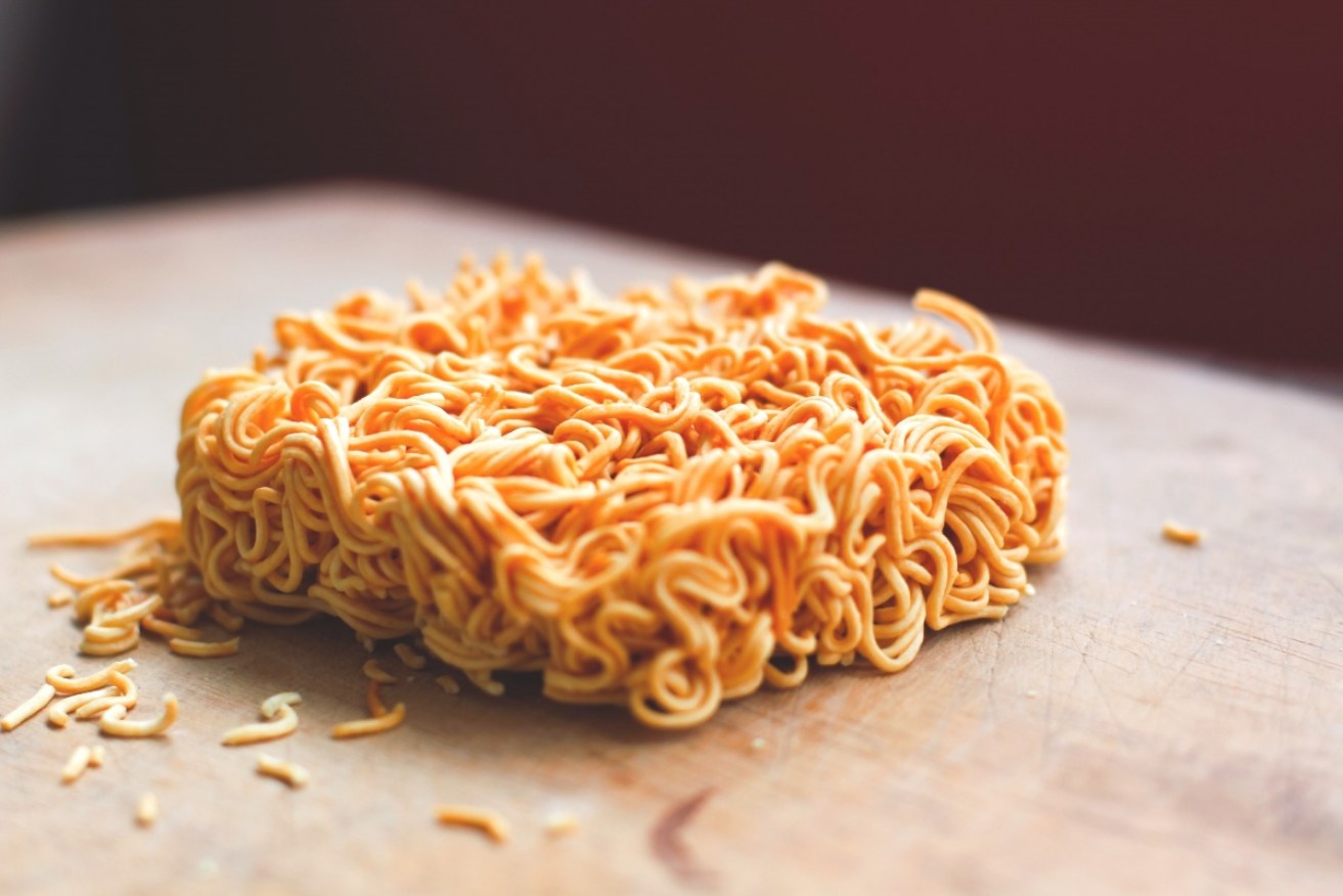 She scanned everything as two-minute noodles.