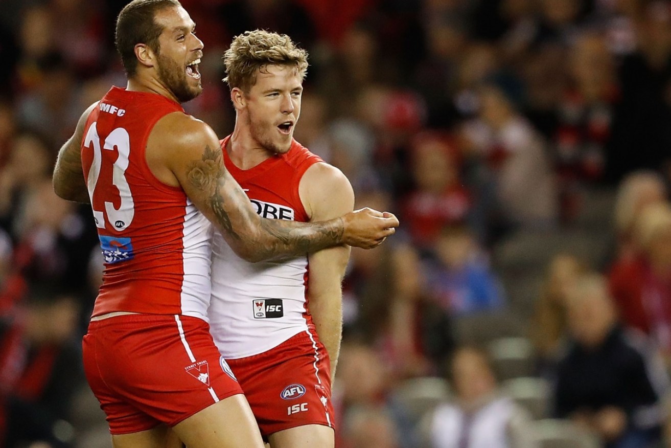 The AFL had fined Lance Franklin and Luke Parker for failing to declare cortisone treatments in last year's finals series.