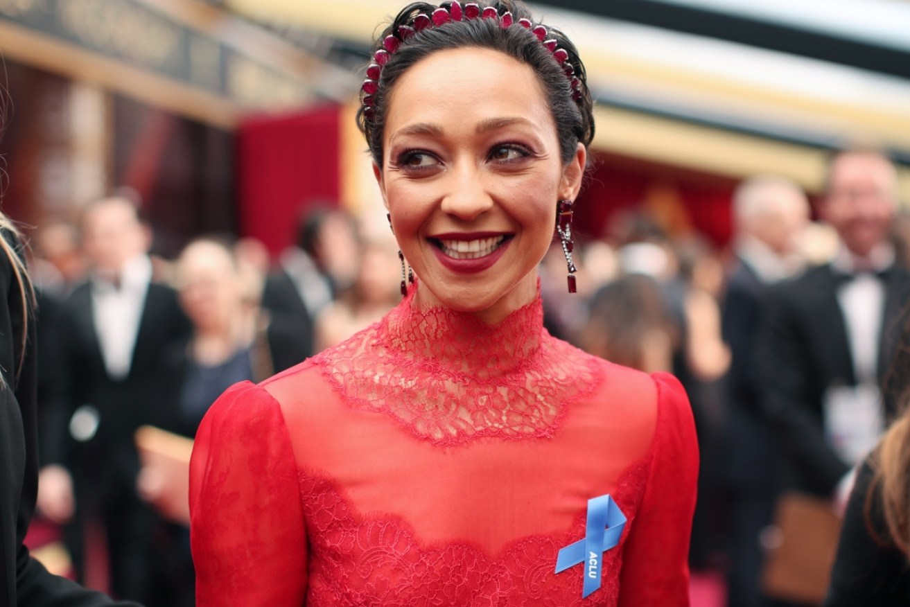 Best Actress nominee Ruth Negga used her big moment to support the ACLU.