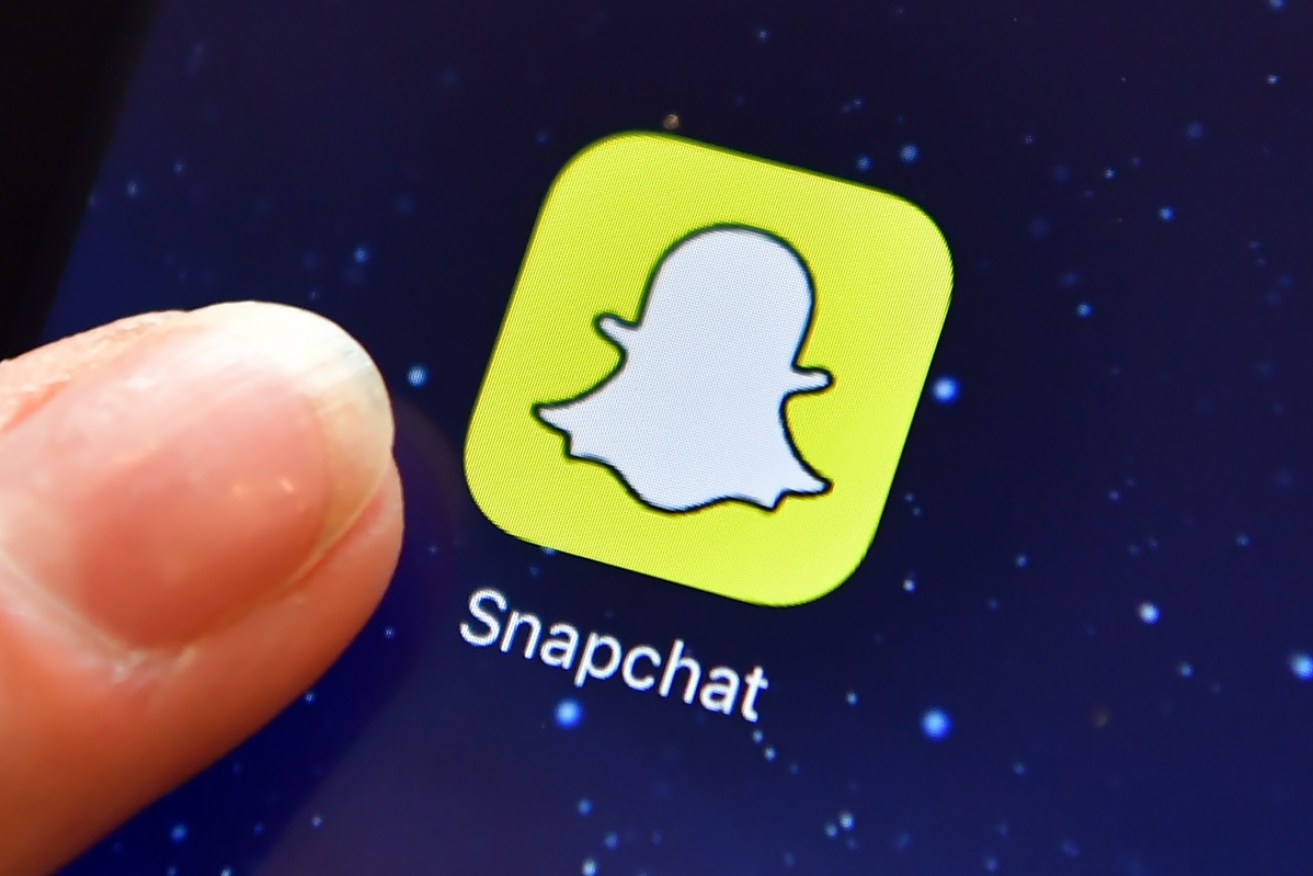 Snapchat was used by a convicted killer to lure a Australian teenage girl to America.