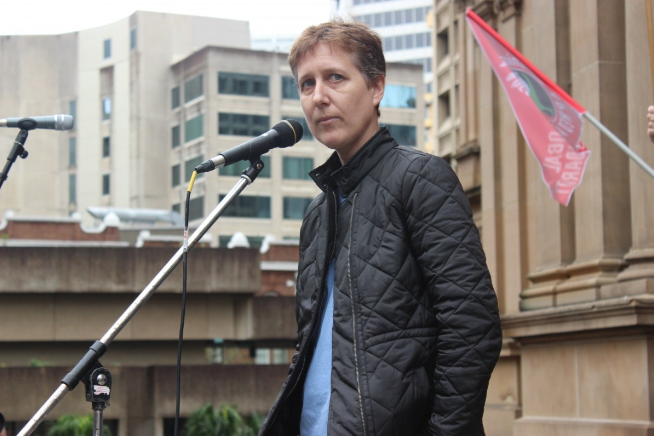 Mr Turnbull said ACTU secretary Sally McManus supported breaking "unjust" laws. Photo: AAP