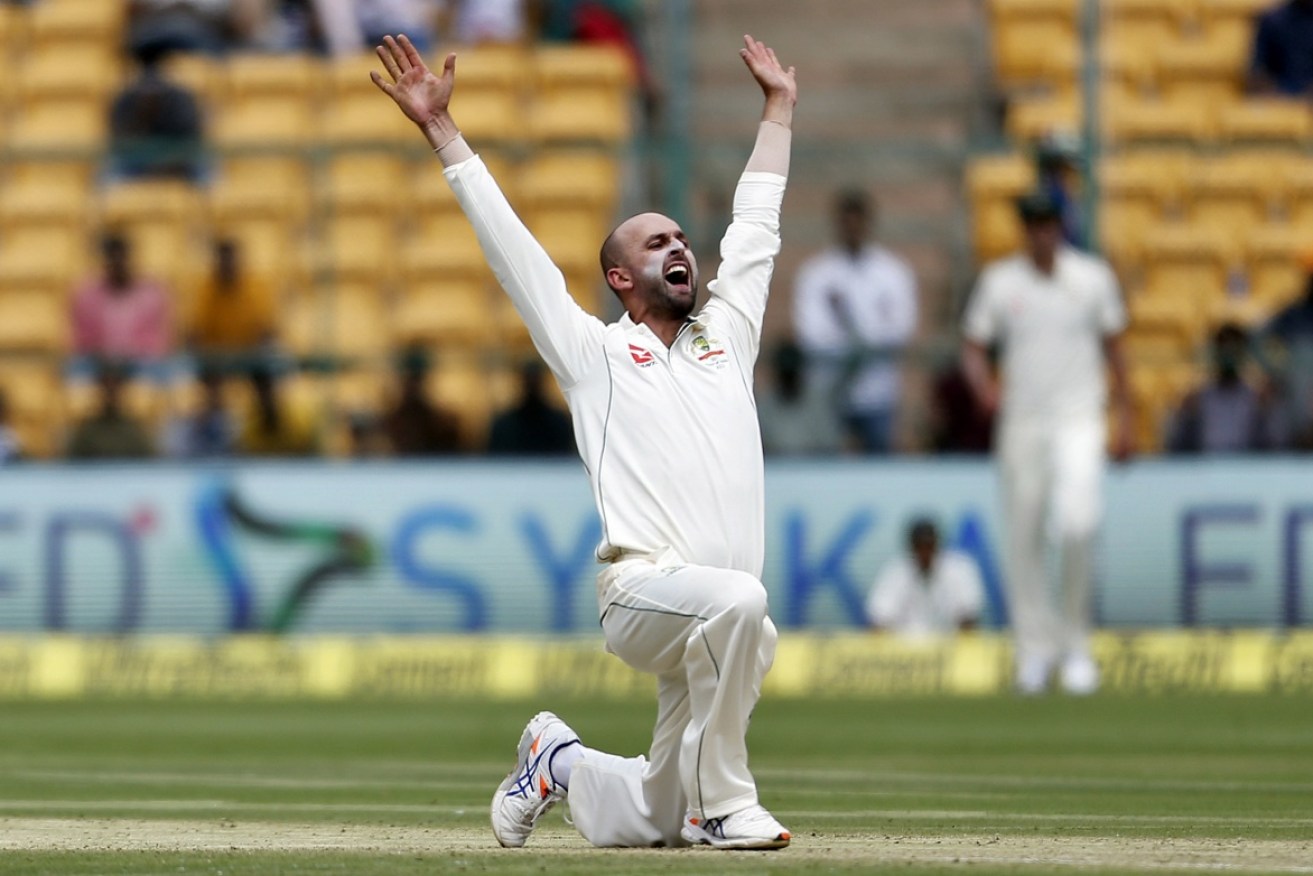 Nathan Lyon's 8-50 was the best effort in a Test innings by a visiting bowler.
